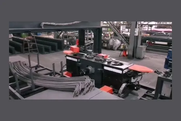 Máquina curvadora de arco y dobladora CNC para acero de refuerzo